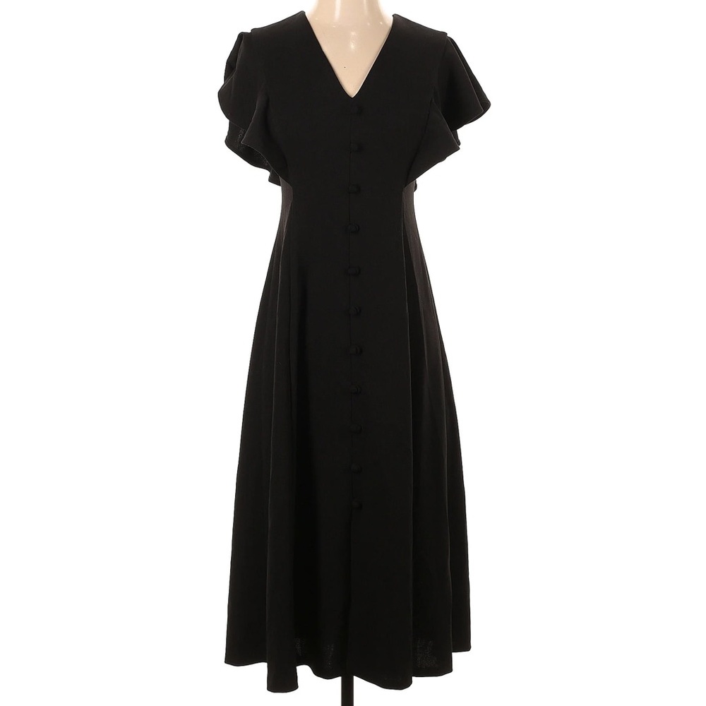 Calvin Klein v-neck midi dress